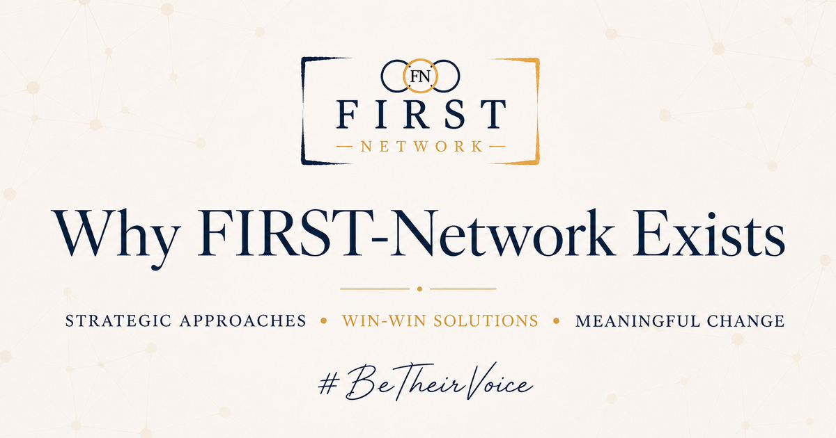 Why FIRST-Network Exists: From Federal Prison Wife to Advocate